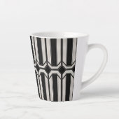 Art Deco geometrische 12oz Mok (Rechts)