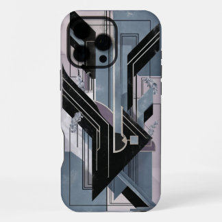Art Deco Geometrische Abstracte iPhone Hoes 16 Pro Max Hoesje