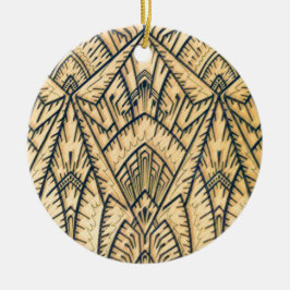 Art Deco Geometrische Architectuur Keramisch Ornament