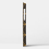 Art Deco geometrische cirkels patroon Case-Mate iPhone Case (Achterkant / Links)