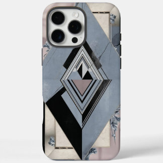 Art Deco Geometrische Diamant iPhone Case