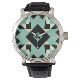 Art Deco geometrische eWatch horloge