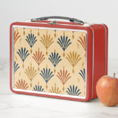 Art Deco geometrische lunchbox (In situ)