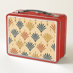 Art Deco geometrische lunchbox
