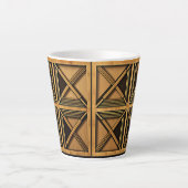 Art Deco geometrische mok van 12oz (Voorkant)
