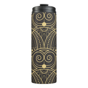 Art Deco geometrische Tegels luxe. Thermosbeker