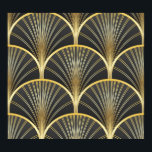 Art Deco geometrische textuur illustratie Poster<br><div class="desc">Art Deco naadloos patroon. Geometrische decoratieve textuur.  illustratie. Stap terug in het Art Deco-tijdperk met deze chique geometrische decoratieve textuur. Omarm de Art Deco Vibes - Geometric Decorative Texture. kunst,  deco,  patroon,  achtergrond,  golden,  naadloos,  goud,  set,  zwart,  abstract,  illustratie,  textuur,  decor,  papier,  ,  retro,  lijn,  geometrisch,  luxe,  stof</div>