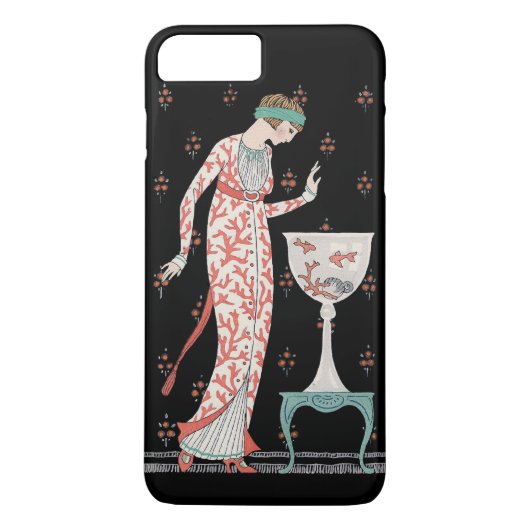 Art Deco George Barbier Goldfish iPhone 7 Pluscase Case-Mate iPhone Case (Achterkant)