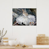 Art Deco Gerda Wegener - De Ballerina Poster (Keuken)
