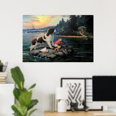 Art Deco Gevonden door Edward Mason Eggleston Poster (Thuiskantoor)