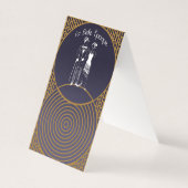 Art Deco Gevouwen Kaart (Voorkant)