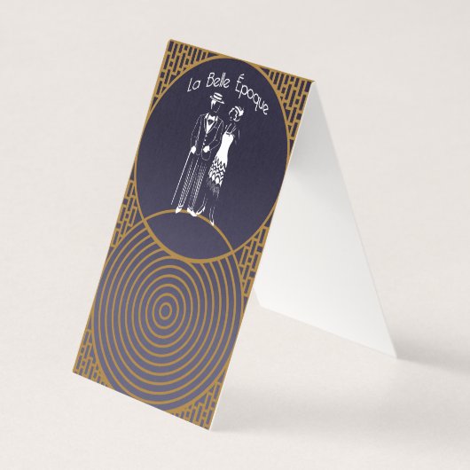 Art Deco Gevouwen Kaart (Voorkant)