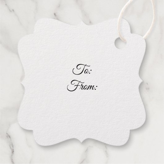 Art deco gift tag (Achterkant)