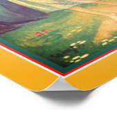 Art Deco "Girl & Cupid at Waterfall"-Poster Poster (Hoek)