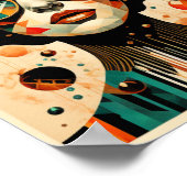 Art Deco Girl Poster (Hoek)