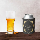 Art Deco Glam Vintage bruiloft Blikjeskoeler