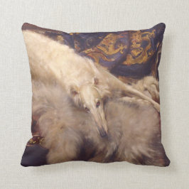 Art Deco Glamor Borzoi Pillow Kussen