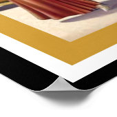 Art Deco Glamor Girl Poster (Hoek)