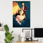 Art Deco Glamor ~ In het theater Poster (Thuiskantoor)