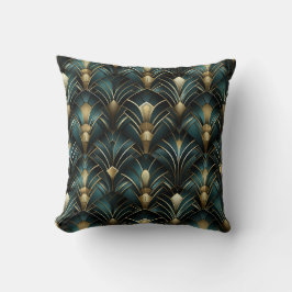 Art Deco Glamour Fluweel Kussen