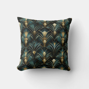 Art Deco Glamour Fluweel Kussen