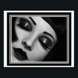 Art Deco "Glamour Girl" Poster 16 x 20<br><div class="desc">Mooi kunstdeco met de titel "Glamor Girl" Poster 16 x 20 - Joco Studio www.jocostudio.com</div>