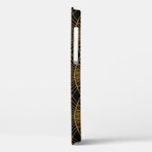 Art Deco Glamour: Gouden Fan. Case-Mate iPhone Case (Achterkant / Links)