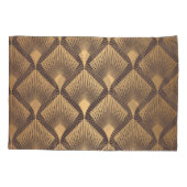 Art Deco Glamour: Gouden Schalen. Kussensloop (Achterkant)