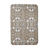 Art Deco Glamoureuze  Mode Beige Gold Badmat (Voorkant Verticaal)
