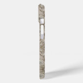 Art Deco Glamoureuze  Mode Grijs Beige Case-Mate iPhone Case (Achterkant / Links)