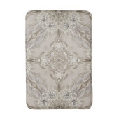 Art Deco Glamoureuze  Mode Grijze beige Badmat (Voorkant Verticaal)