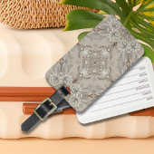 Art Deco Glamoureuze  Mode Grijze beige Bagagelabel