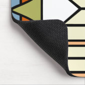 Art Deco-Glas in lood Muismat (Hoek)