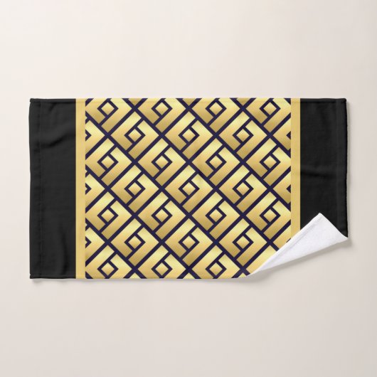 Art Deco Gold Bad Handdoek (Handdoek)
