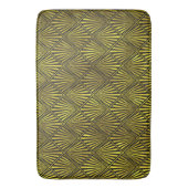 Art Deco Gold Bath Mat (Voorkant Verticaal)
