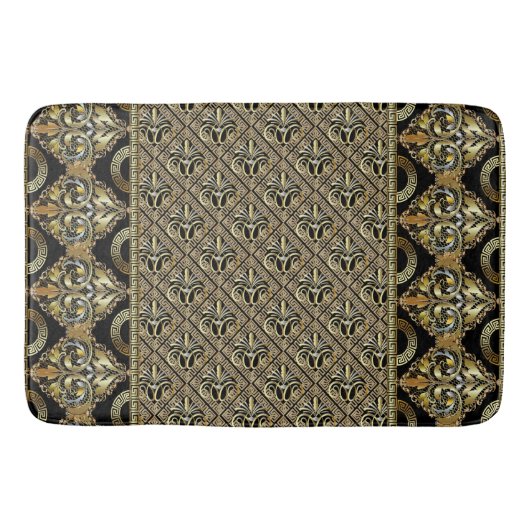 Art Deco Gold Bath Mat (Voorkant)