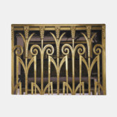 Art Deco Gold Deurmat (Voorkant)