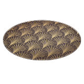 Art Deco Gold: minimalistische geometrische luxe Snijplank (Hoek)