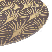 Art Deco Gold: minimalistische geometrische luxe Snijplank (Hoek)