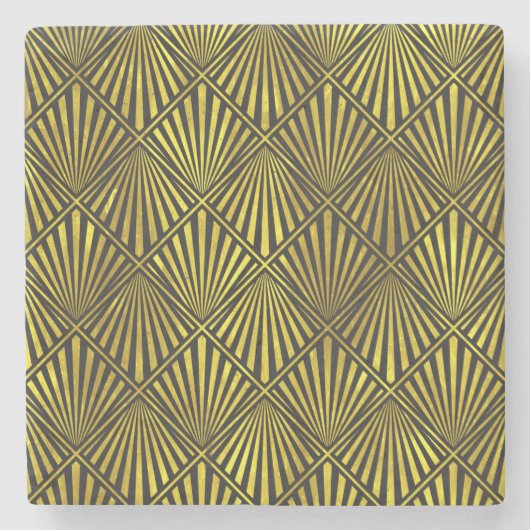 Art Deco Gold Onderzetter (Voorkant)