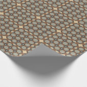  Art Deco Gold Patroon Cadeaupapier (Hoek)