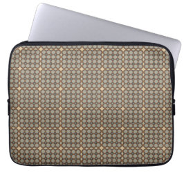  Art Deco Gold Patroon Laptop Sleeve