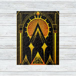 Art Deco Gold Red Black-kunstwerk Legpuzzel<br><div class="desc">Kunstdeco Jugendstil met een symmetrisch lijst en het gebruik van eenvoudige,  geometrische vormen en schone lijnen. Dit creëer een gevoel van evenwicht en harmonie in het kunstwerk,  waarbij elk element samenwerkt om een samenhangend geheel te creëer. Het is een moderne manier om een klassieke ontwerpstijl aan te nemen.</div>
