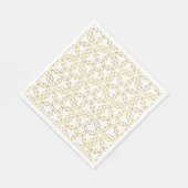 Art Deco Gold Servetten (Hoek)