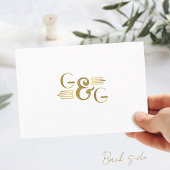  Art Deco Gold Unieke QR Code Trouwen RSVP Kaartje