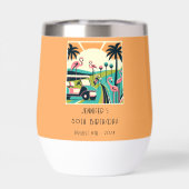 Art Deco Golf 50ste verjaardagsfeestje (Achterkant)