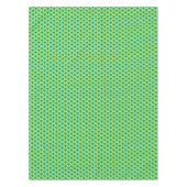 Art Deco golfpatroon - jade groen Tafelkleed (Voorkant)