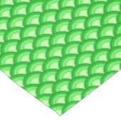 Art Deco-golfpatroon - jade-groen Tafelkleed (Gekanteld)