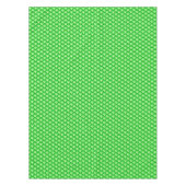 Art Deco-golfpatroon - jade-groen Tafelkleed (Voorkant)