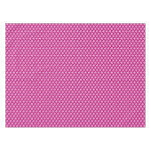 Art Deco-golfpatroon - magenta en roze Tafelkleed (Voorkant (Horizontaal))